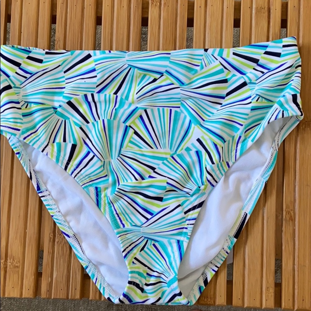 High waisted bikini bottoms